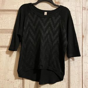 No boundaries 3/4 sleeve shirt